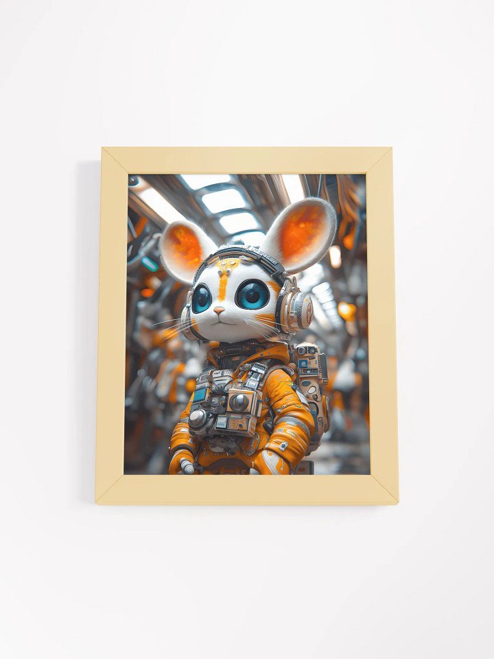 Framed wall art, titled 