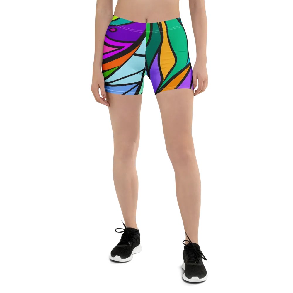 Customizable Movement Shorts - Wave at Sunset product image (1)