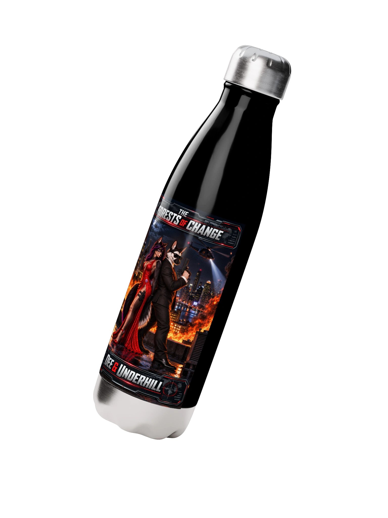 Dee & Underhill Banner Water Bottle. product image (2)
