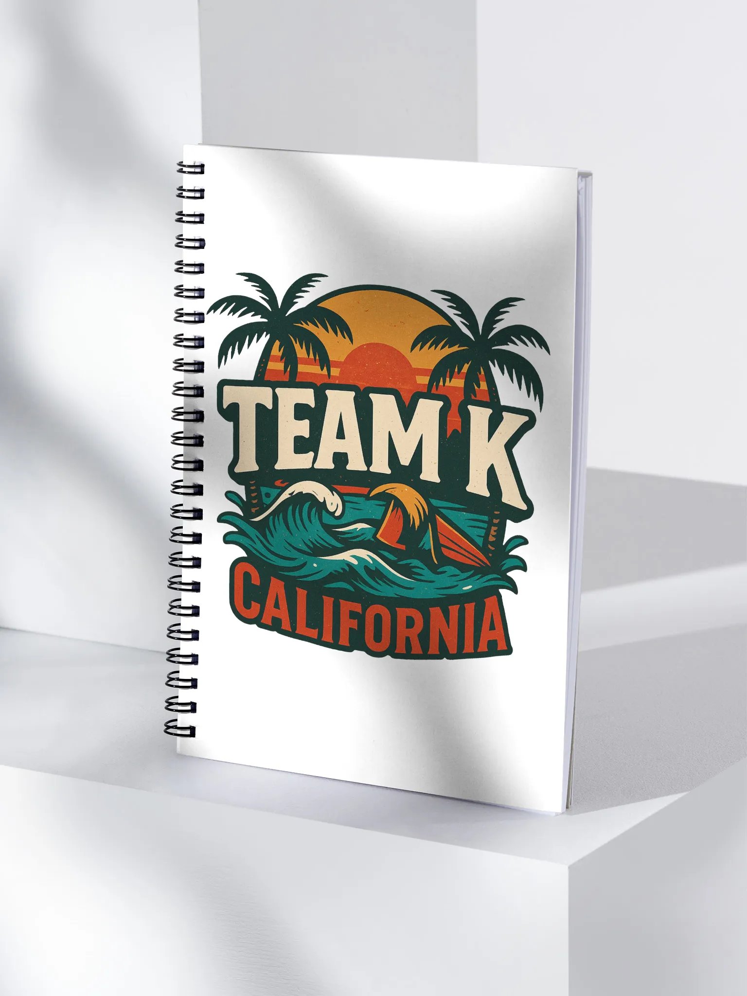 TEAM K CALIFORNIA Spiral Notebook product image (4)