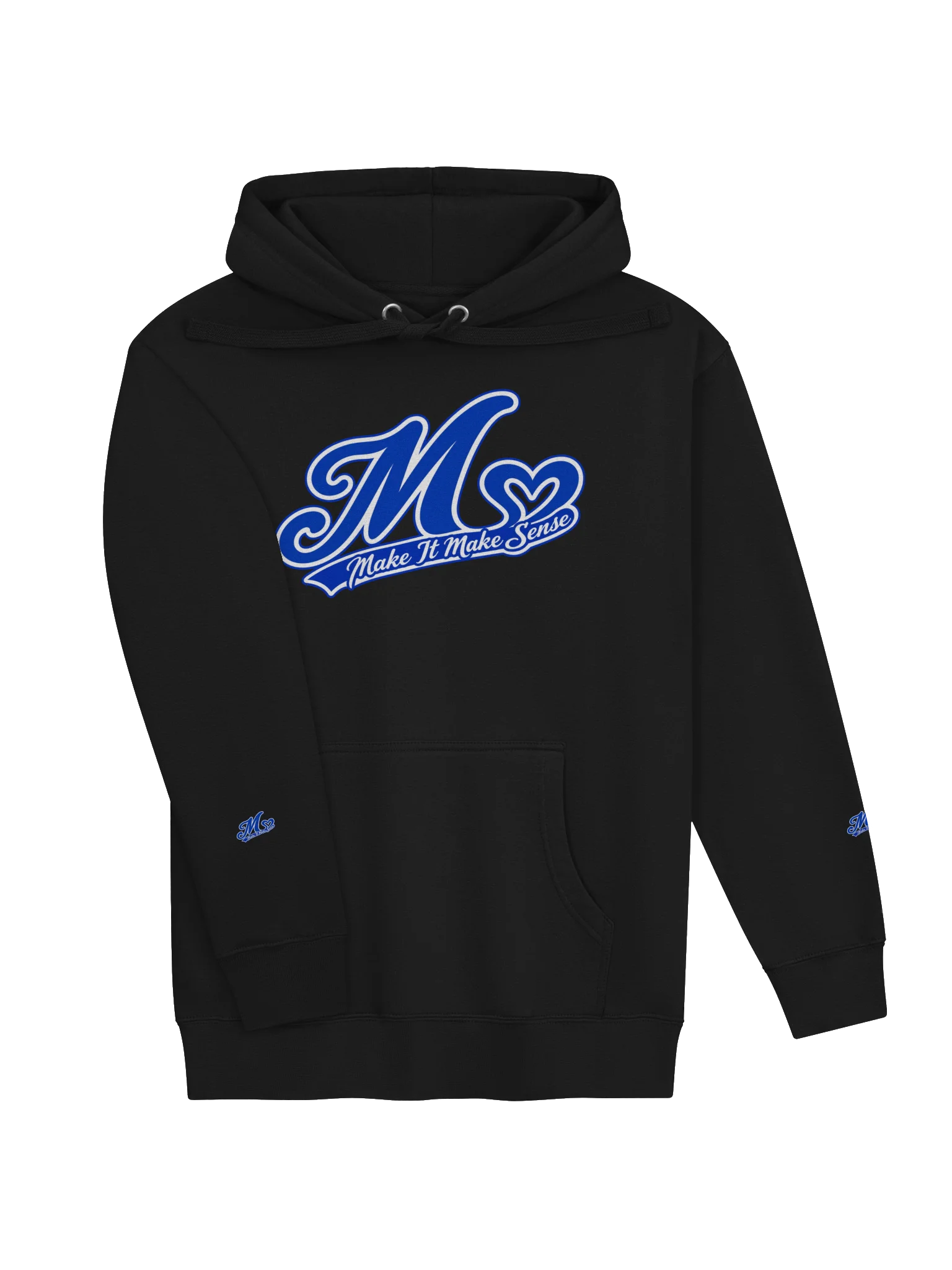 Make It Make Sense Blue Logo Hoodie product image (23)