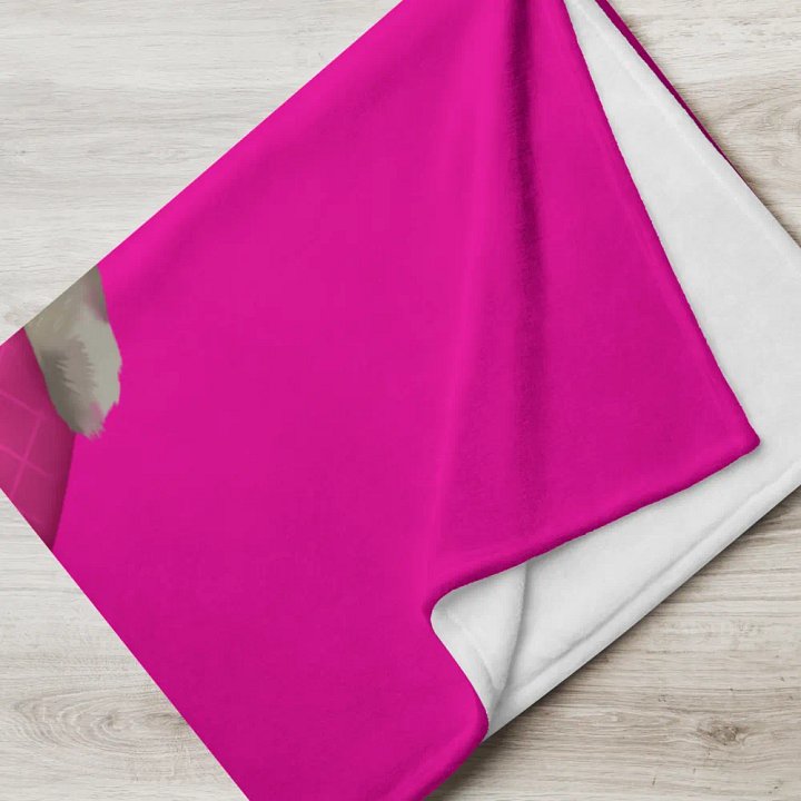 Kombat Kitty Throw Blanket product image (14)