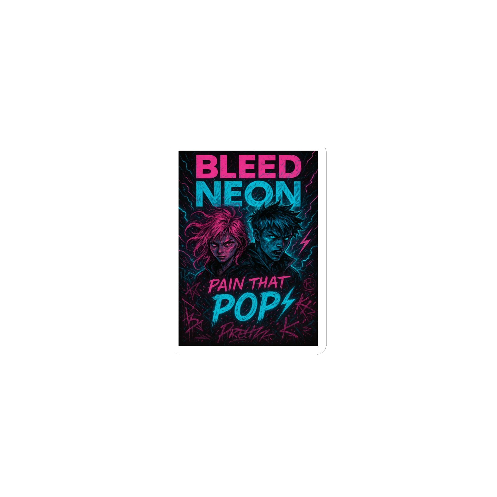 Bleed Neon Magnets product image (1)