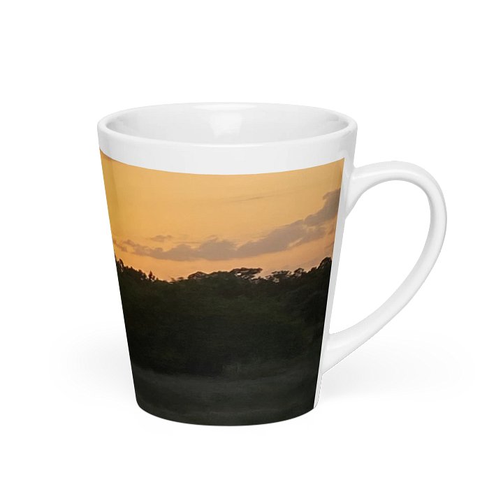Sunset Serenity Latte Mug product image (2)
