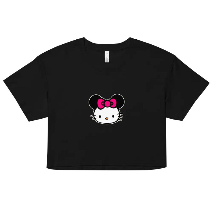 Hello Kitty x Minnie Crop Top (Pink Bow) product image (16)