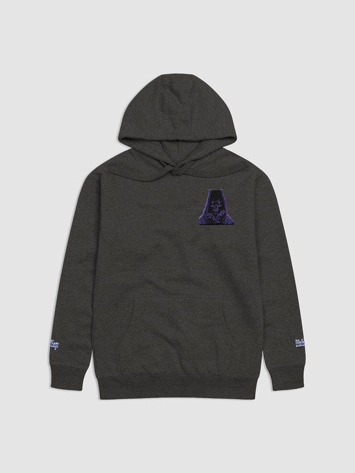 D3a1hXSaga Hoodie – Reaper.exe - Vintage Black Edition product image (1)