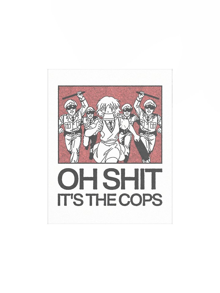 IT'S A COPS ! Art Print. number 7 product image (1)