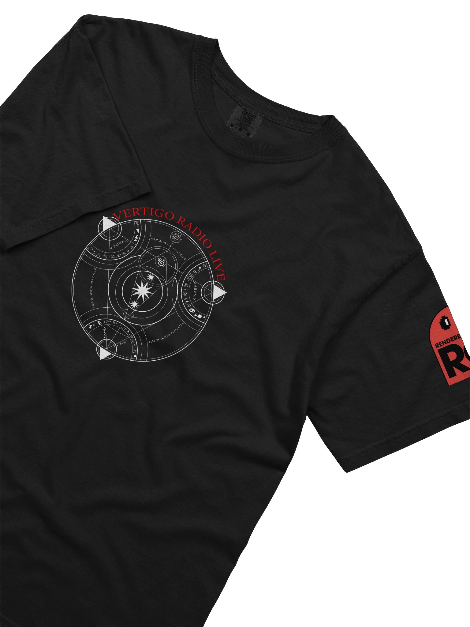 Vertigo Radio Live T-Shirt: Vector Red product image (47)