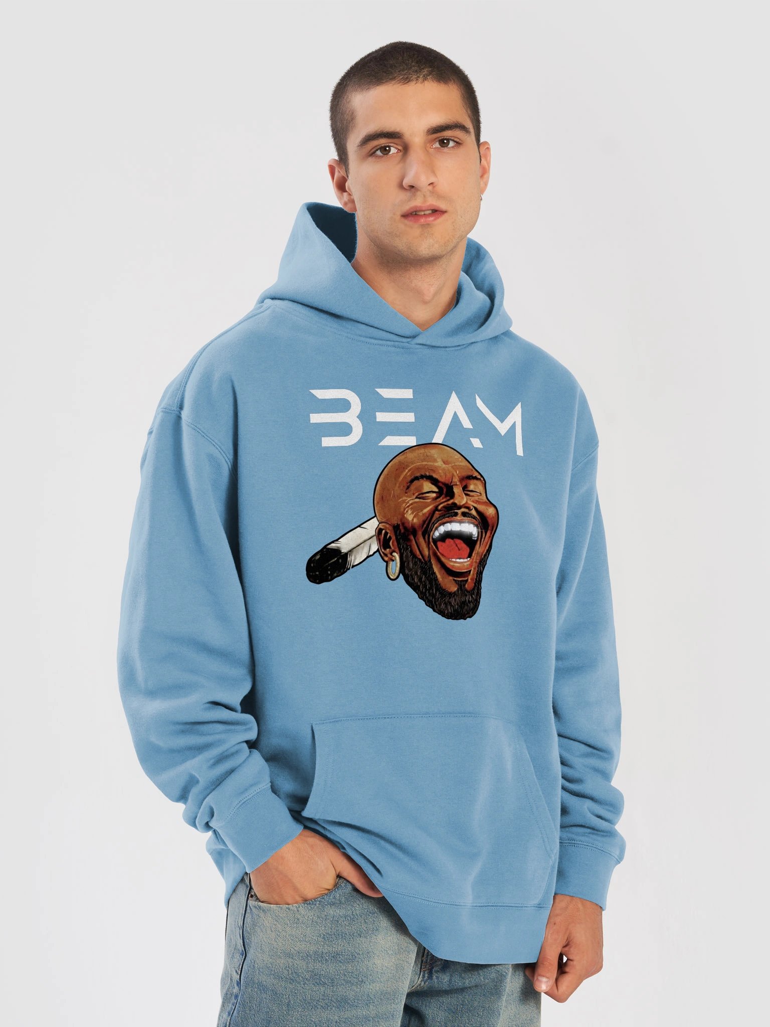 BEAM HOODIE BABY BLUE product image (7)