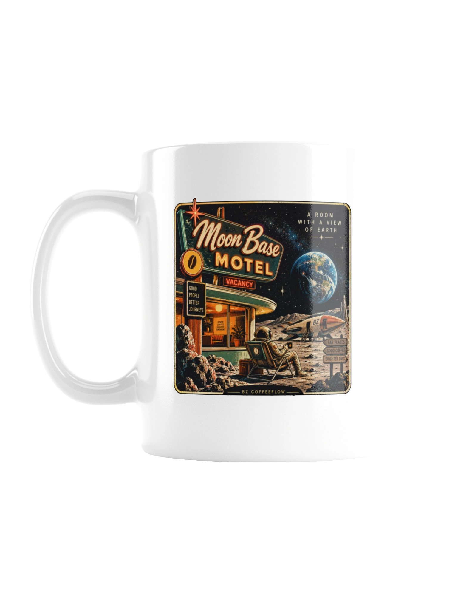 Moon Base Motel – Coffee Mug product image (1)