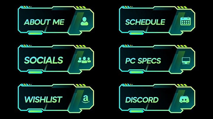 Green Dream Twitch Panels product image (1)