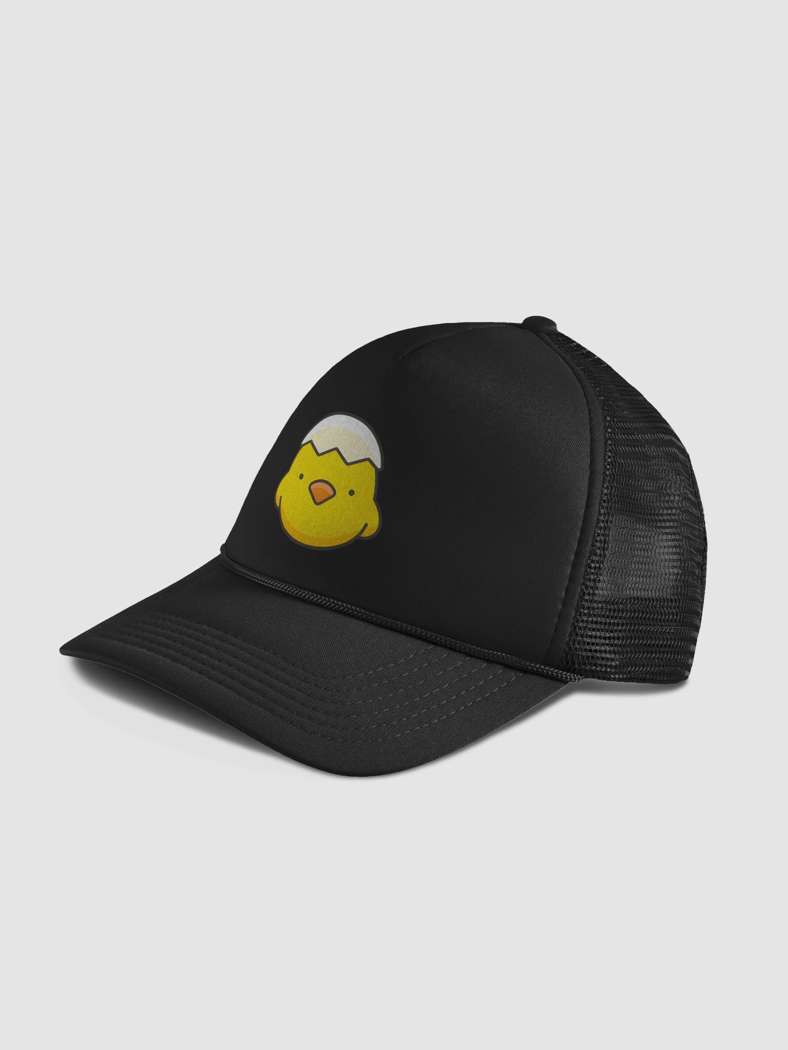 Cracked Eggshell Chick Foam Trucker Hat product image (4)