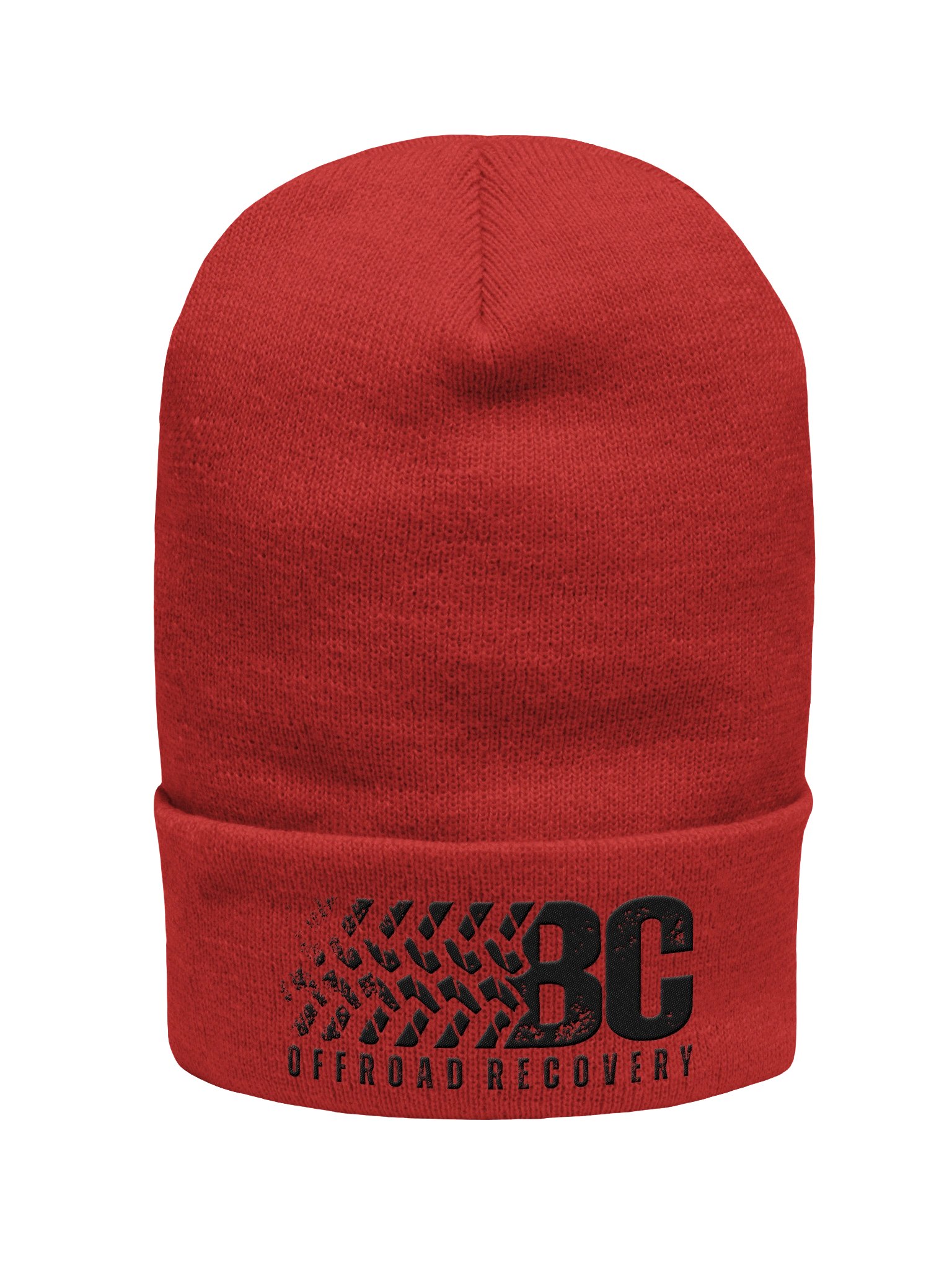 BC Off-Road Recovery Cuffed Beanie — Black Logo product image (1)