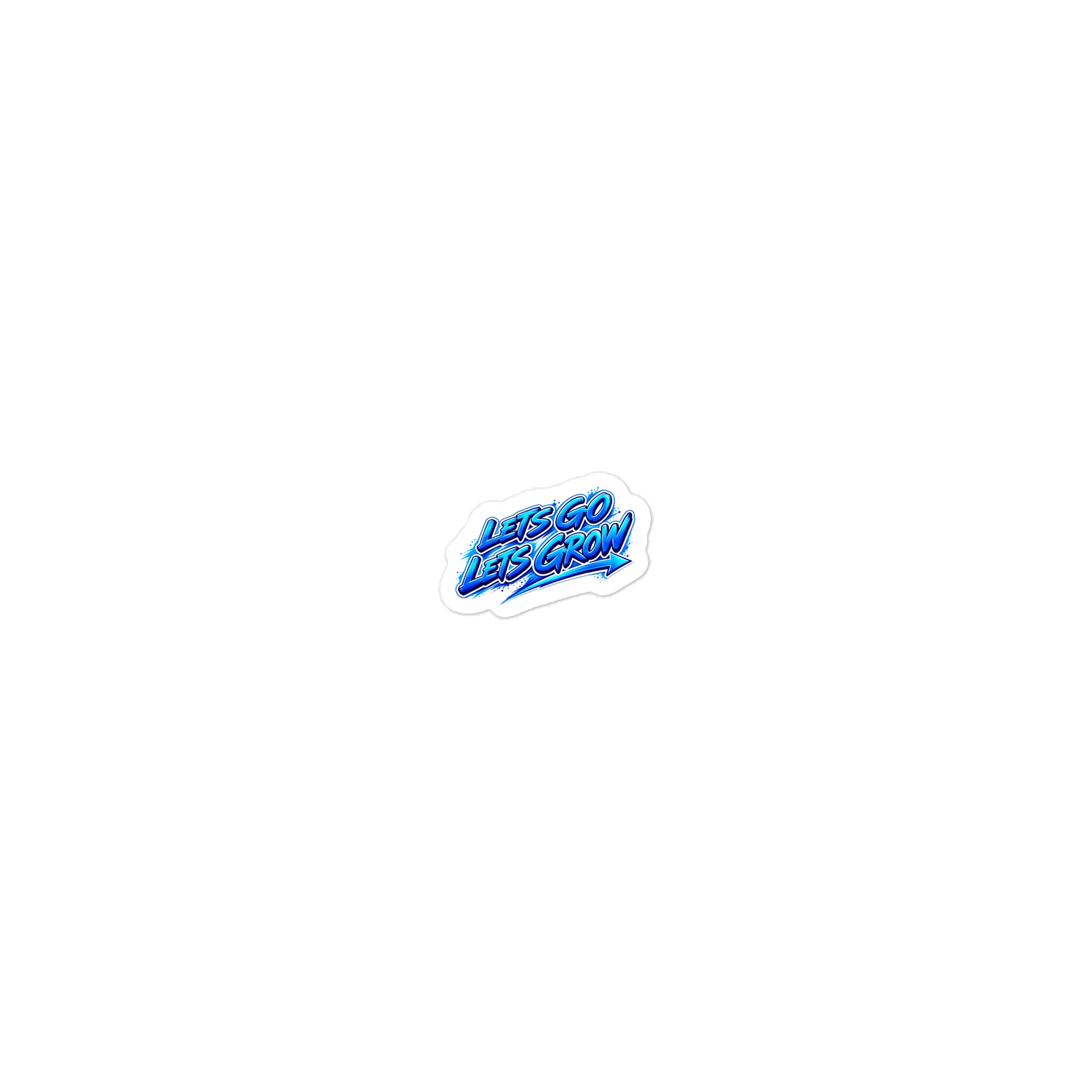 LETSGOLETSGROWsticker product image (1)