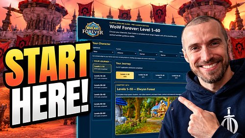 WoW Forever: Your Custom Leveling Guide for New & Returning Players!

Website: Cliptis.com (Free, no sign ups or ads)
Discord...
