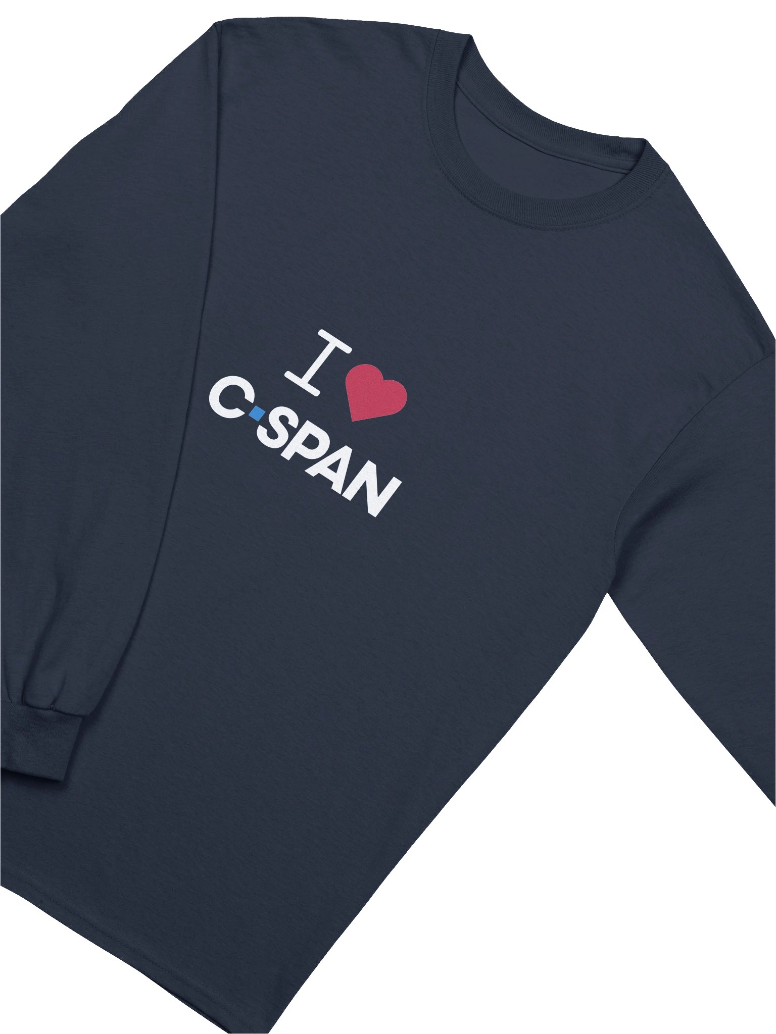 I Heart C-SPAN Long Sleeve T-shirt product image (3)