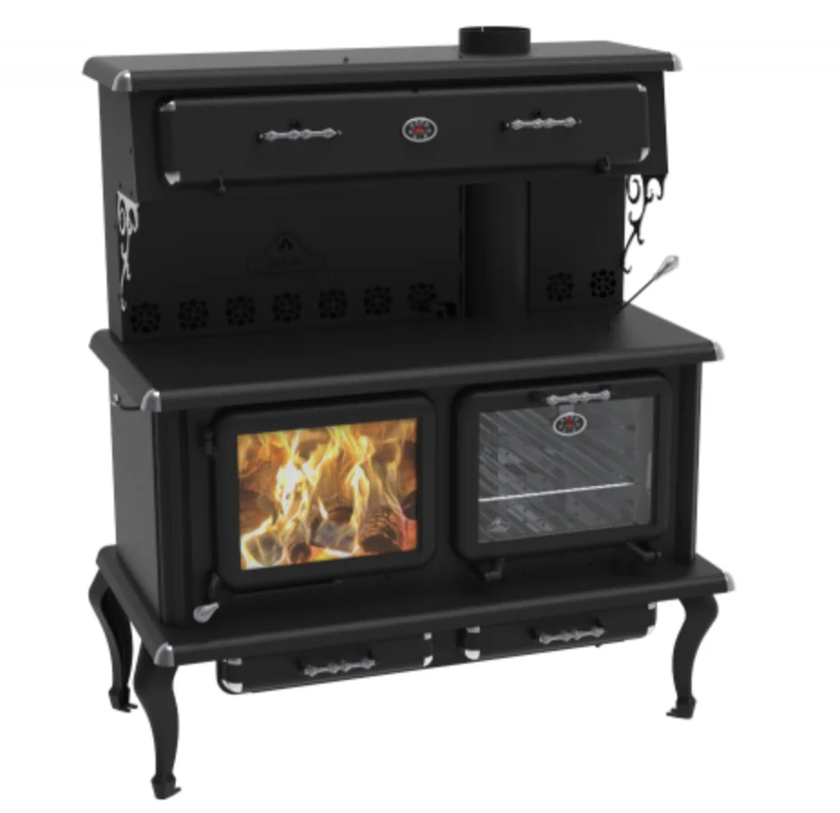JA Roby Cuisiniere 3.0 Wood Cook Stove with Top Warming Oven product image (2)