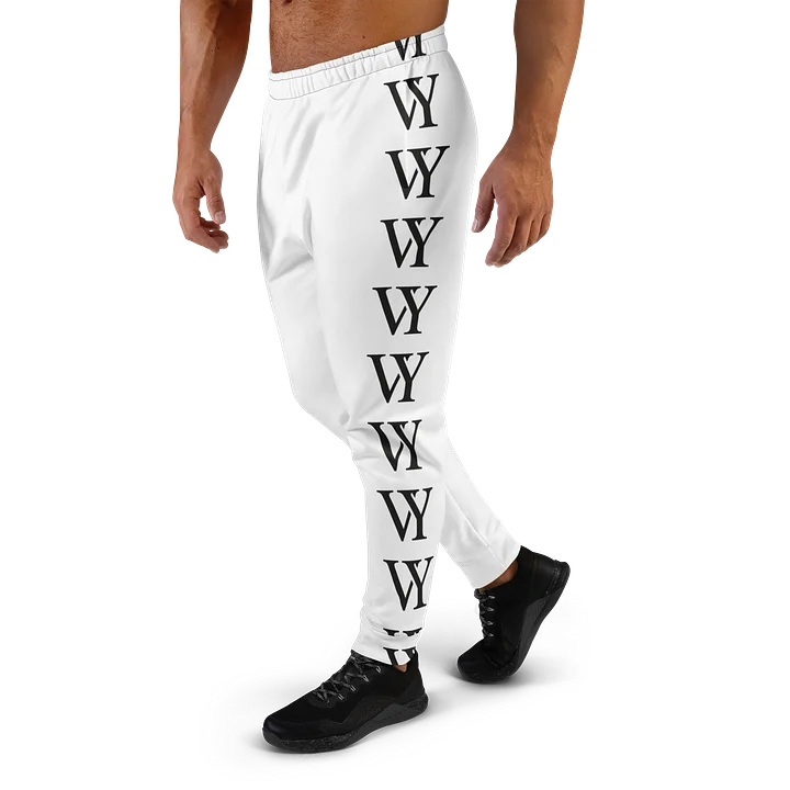 VY WHITE Pattern Joggers product image (1)