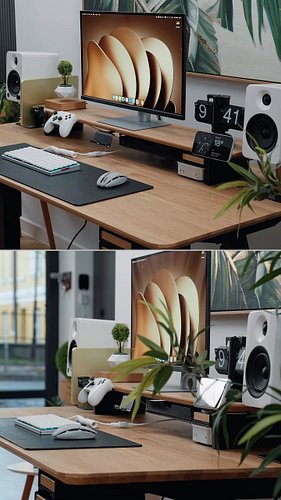 This is NOT a monitor stand. Technically it is, but the stand part is the least interesting bit. Underneath the @balolo Setup...