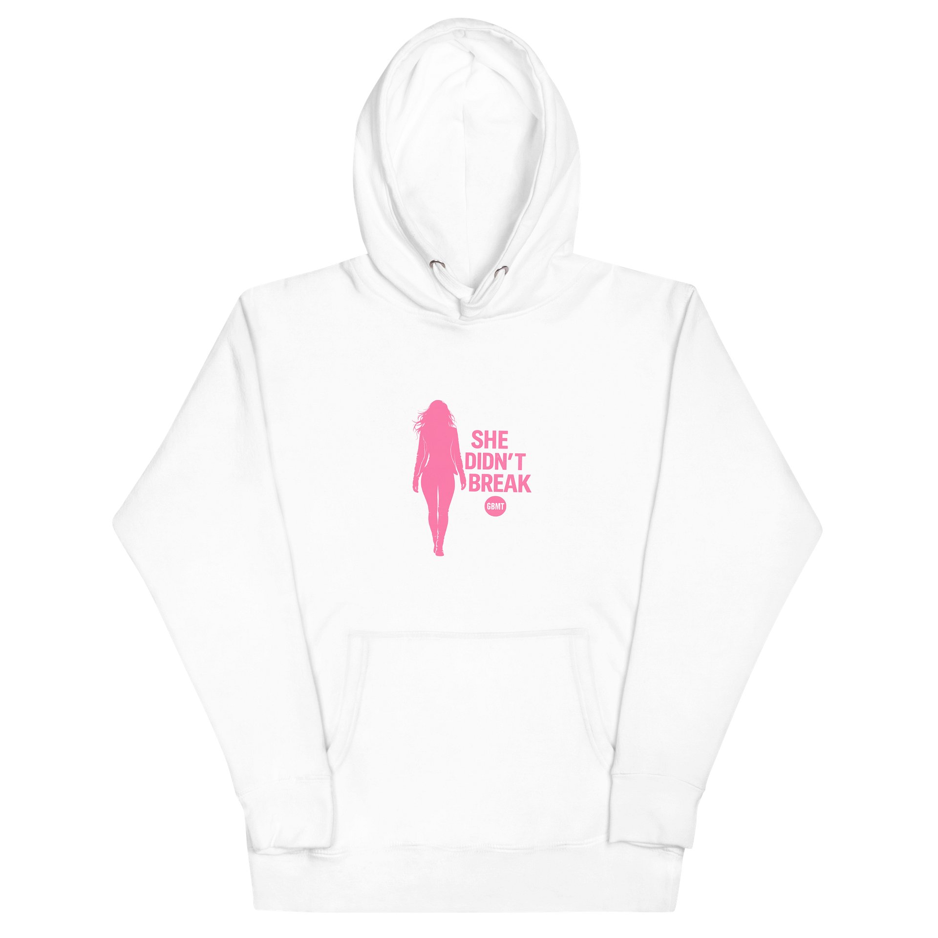 GBMT "She Didn’t Break” Signature Hoodie – Pink Edition product image (3)