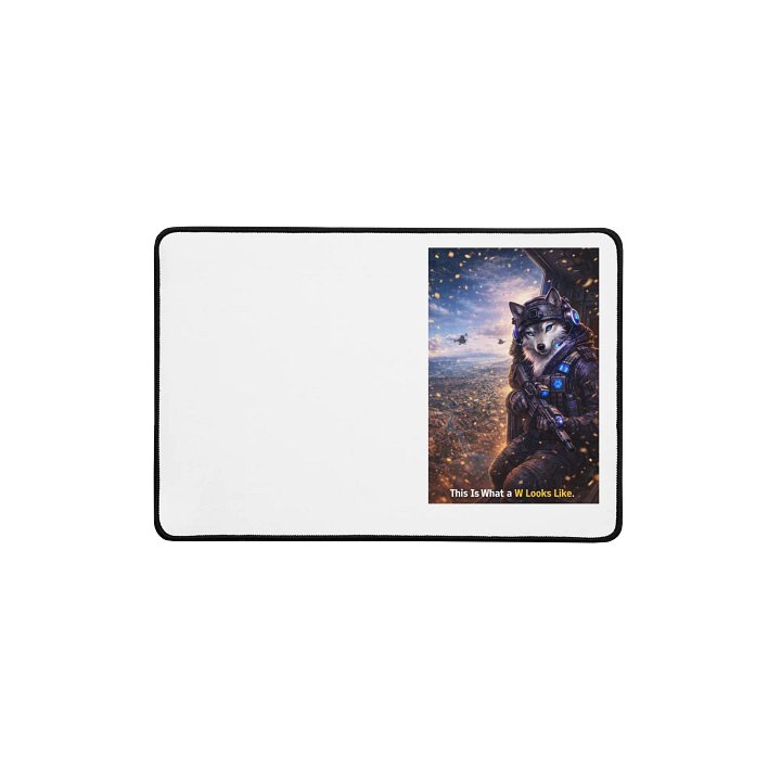 Tactical Wolf Desk Mat product image (1)