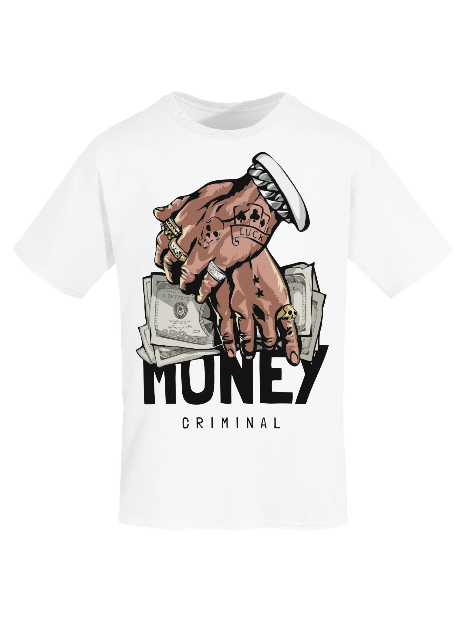FURBITO MONEYLUCK Camiseta Heavyweight Classic product image (21)