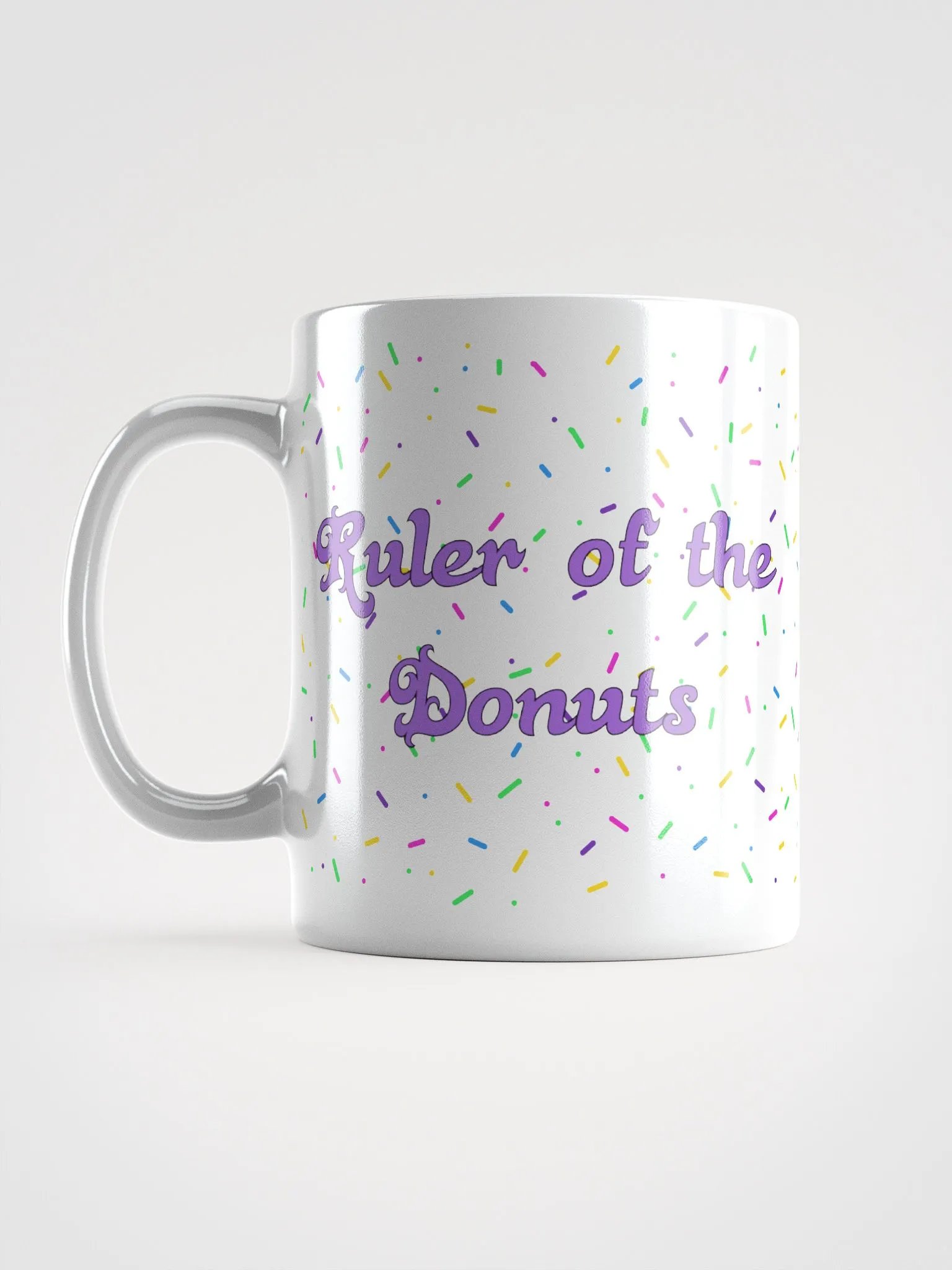 Ruler of the Donuts White Mug product image (12)