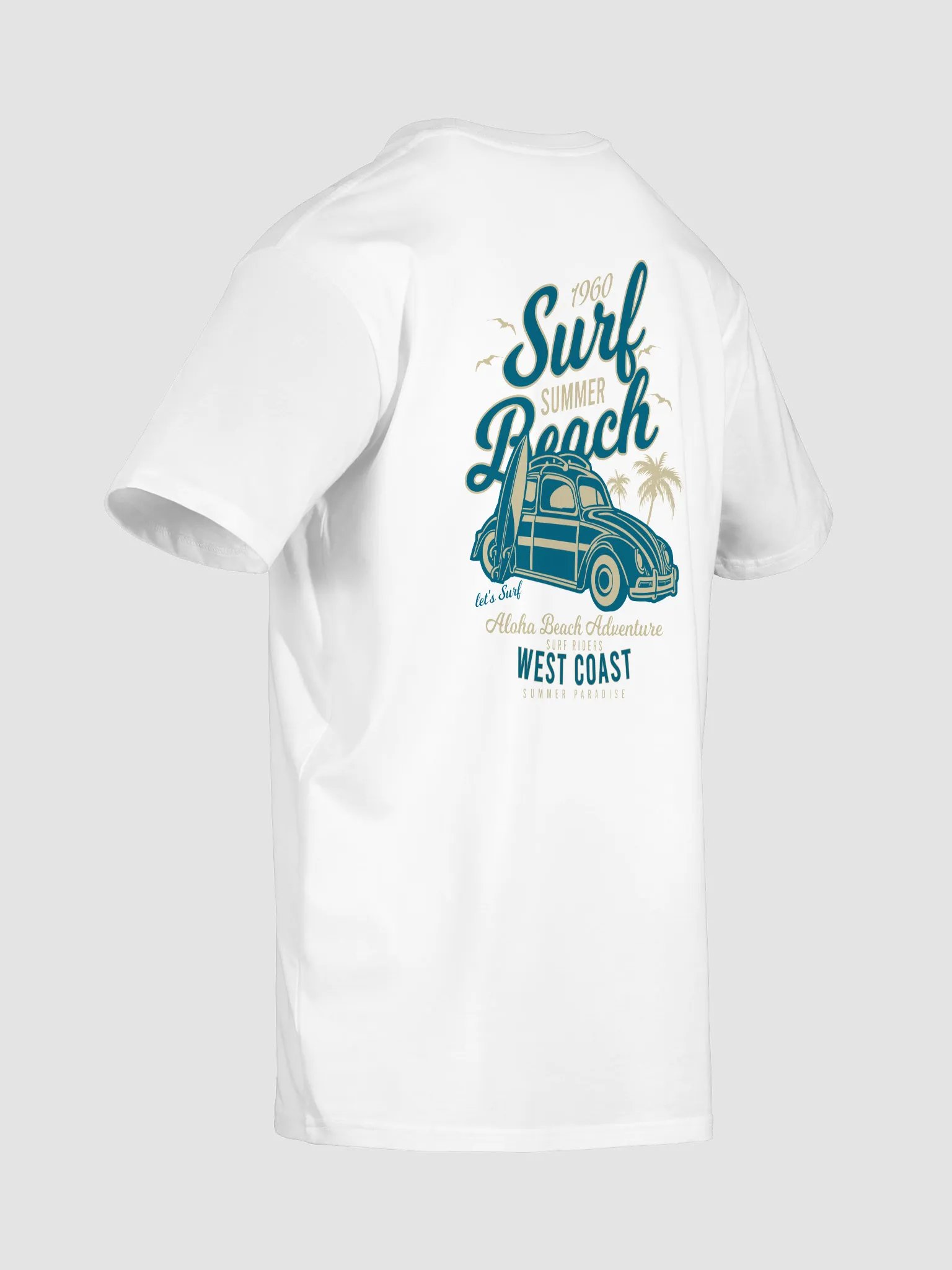 Vintage Surf Summer T-Shirt product image (9)