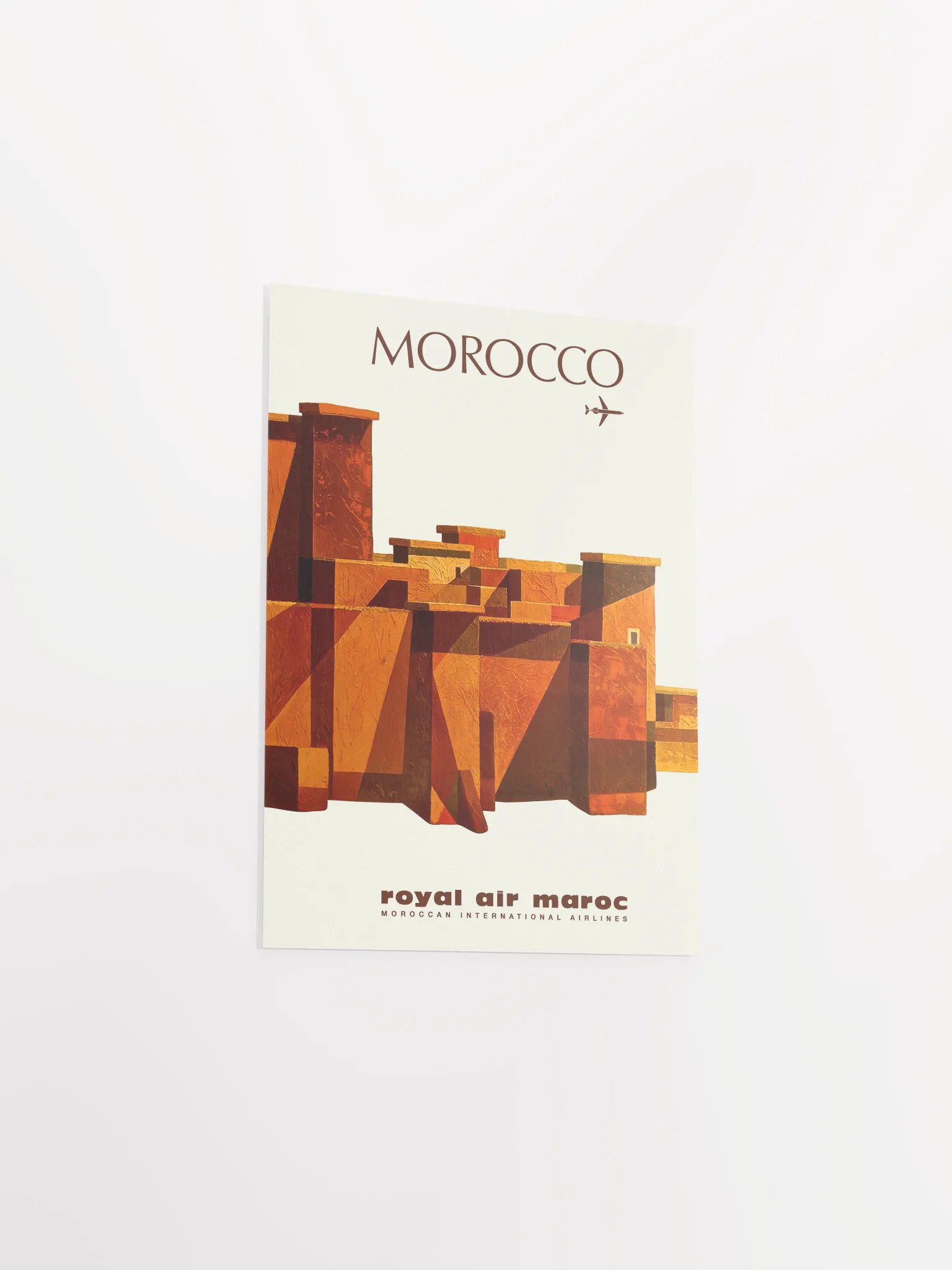Morocco, Air Maroc, 1970s — retro travel poster, vintage travel print product image (9)