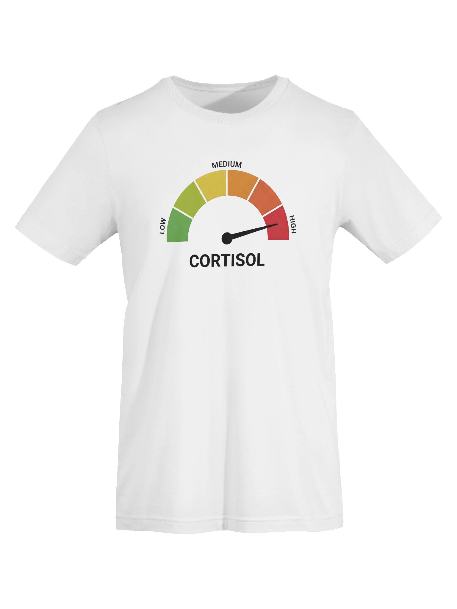 High Cortisol Premium Soft T-Shirt White product image (7)