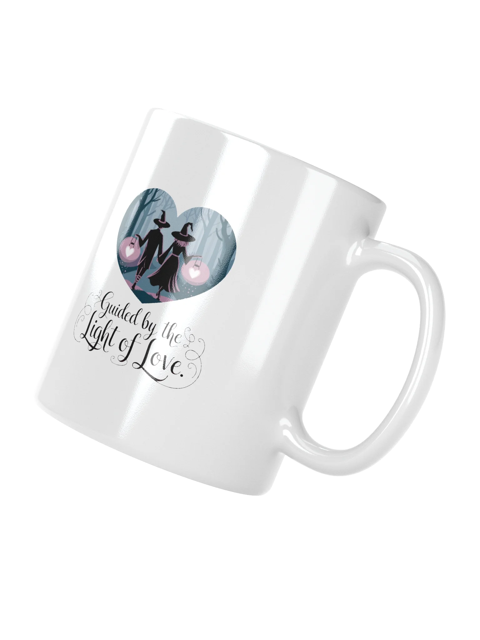 Witch Valentine's Day Gift | Gothic Romance Mug | Witchy Couple Love Gift | Dark Academia product image (3)