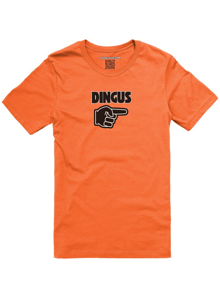 Dingus | Left Pointing Finger | Canvas T-Shirt [Unisex] product image (1)