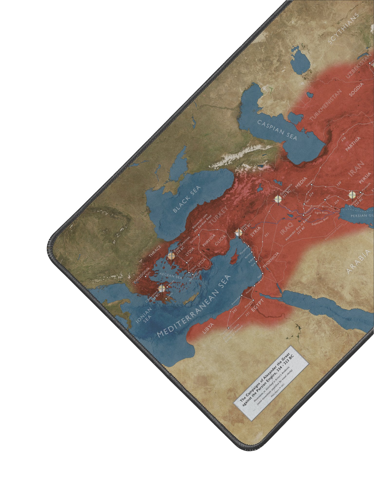 The Campaigns of Alexander - Desk Mat product image (2)