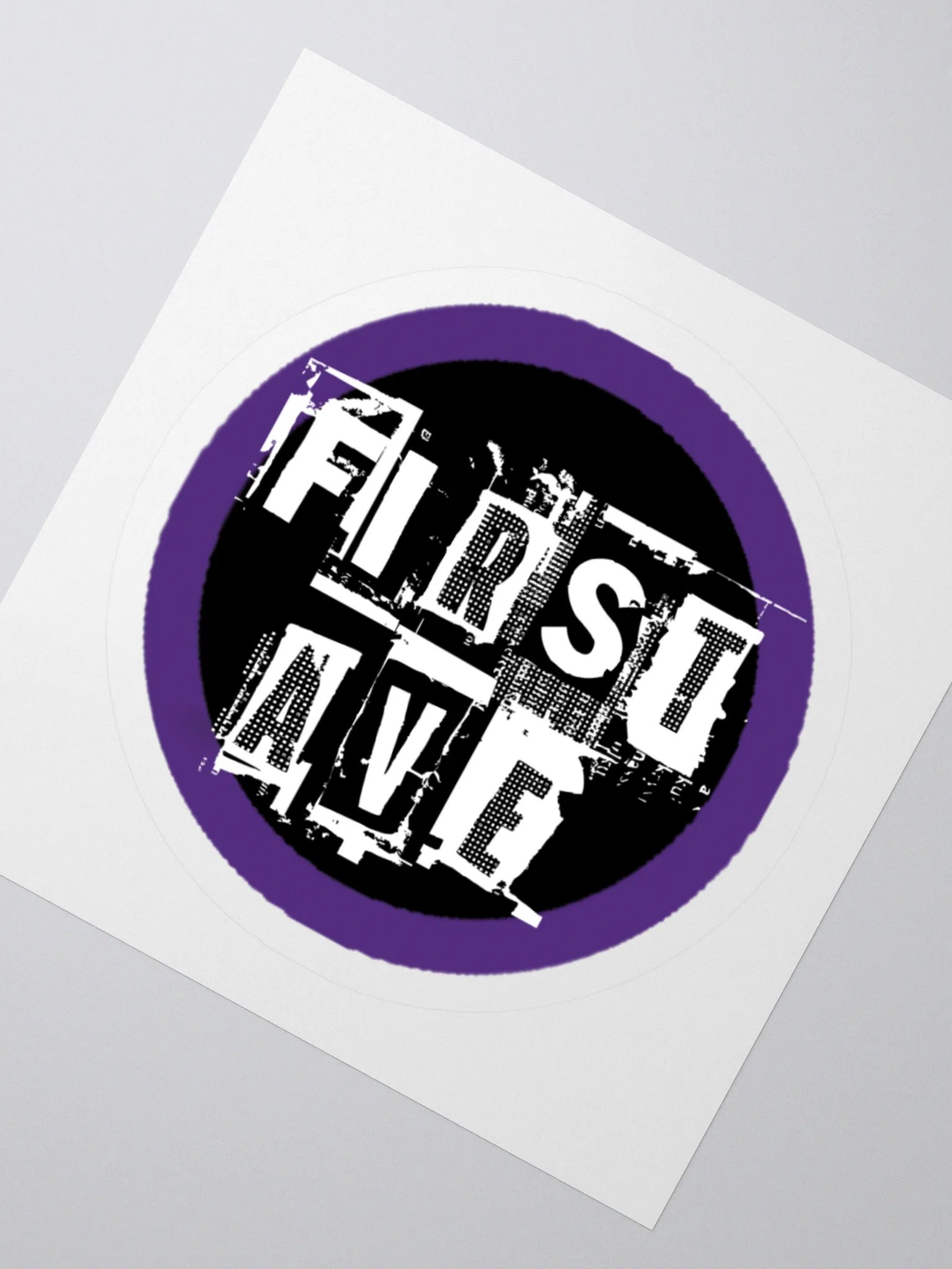 First Ave Logo Stickers product image (5)