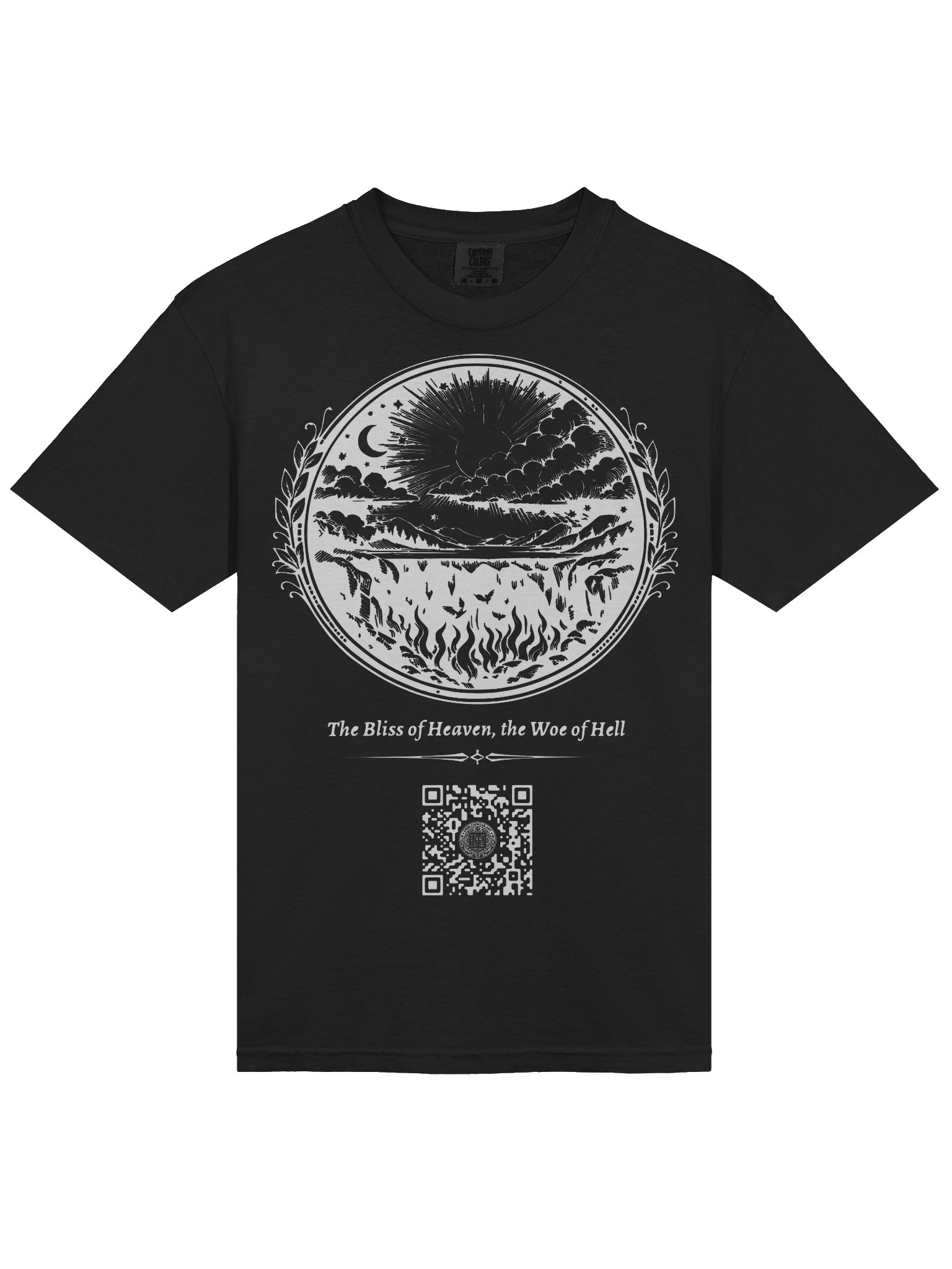 Bliss and Woe (White on Black/Color) product image (3)