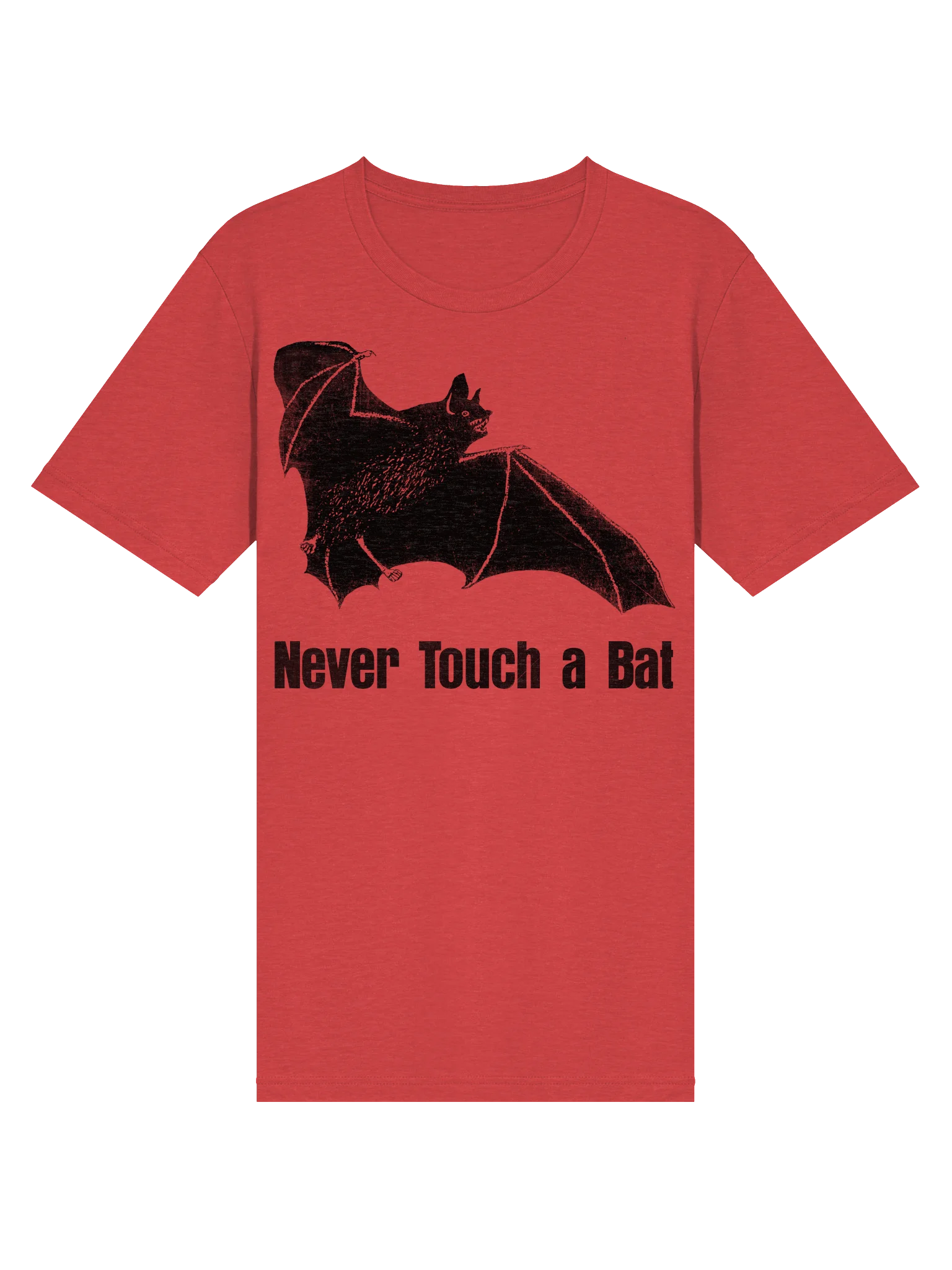 Never Touch a Bat (triblend) product image (3)
