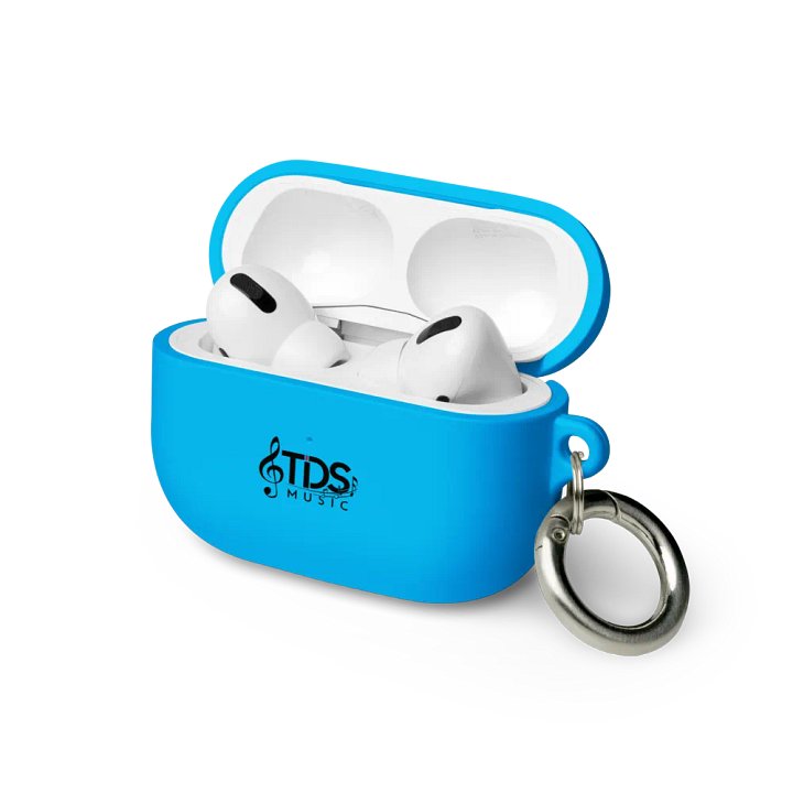 TDS Music AirPods Case - Protective Silicone with Keychain product image (1)