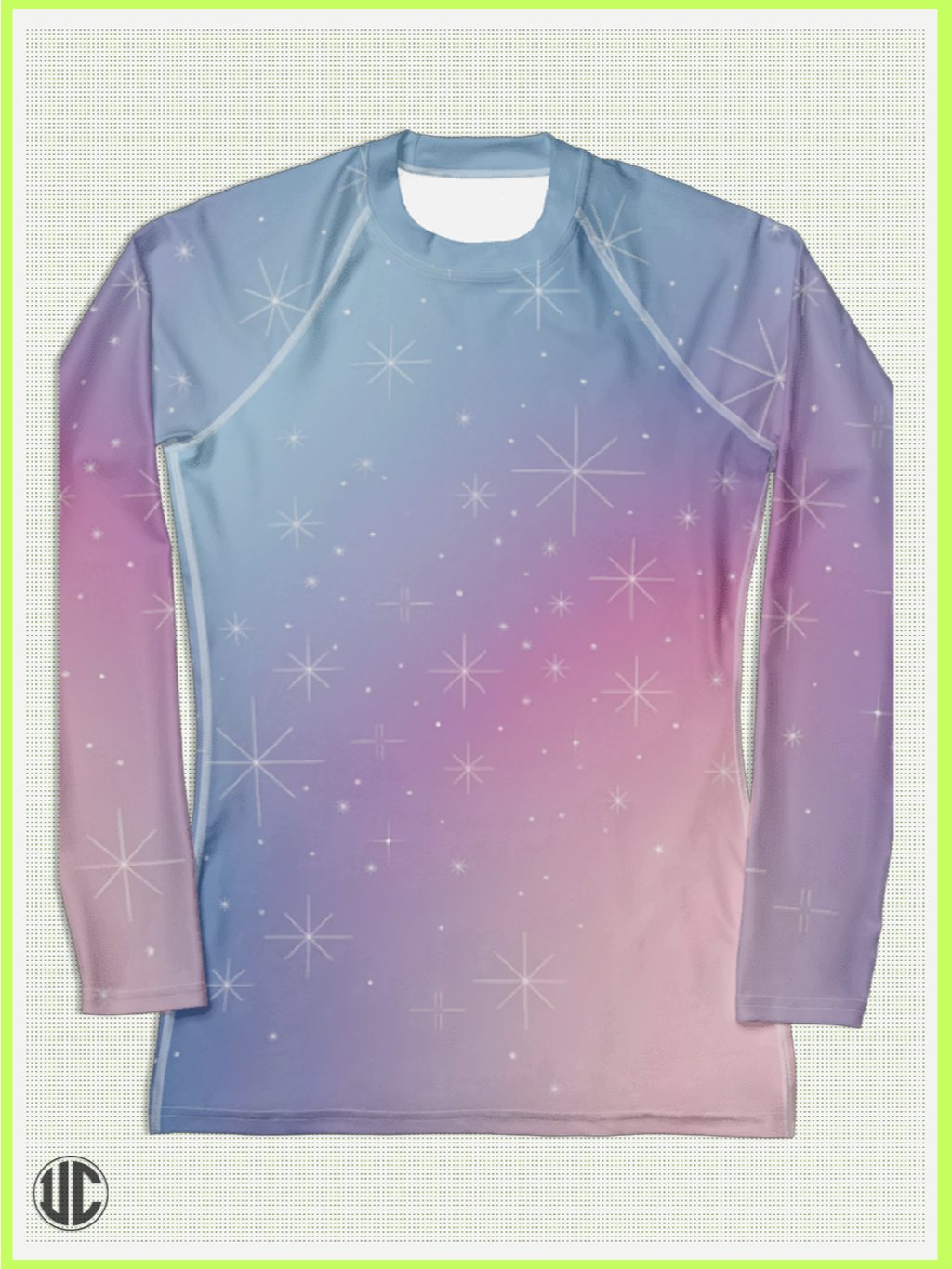 Sunset Constellations – Women’s Rash Guard product image (4)