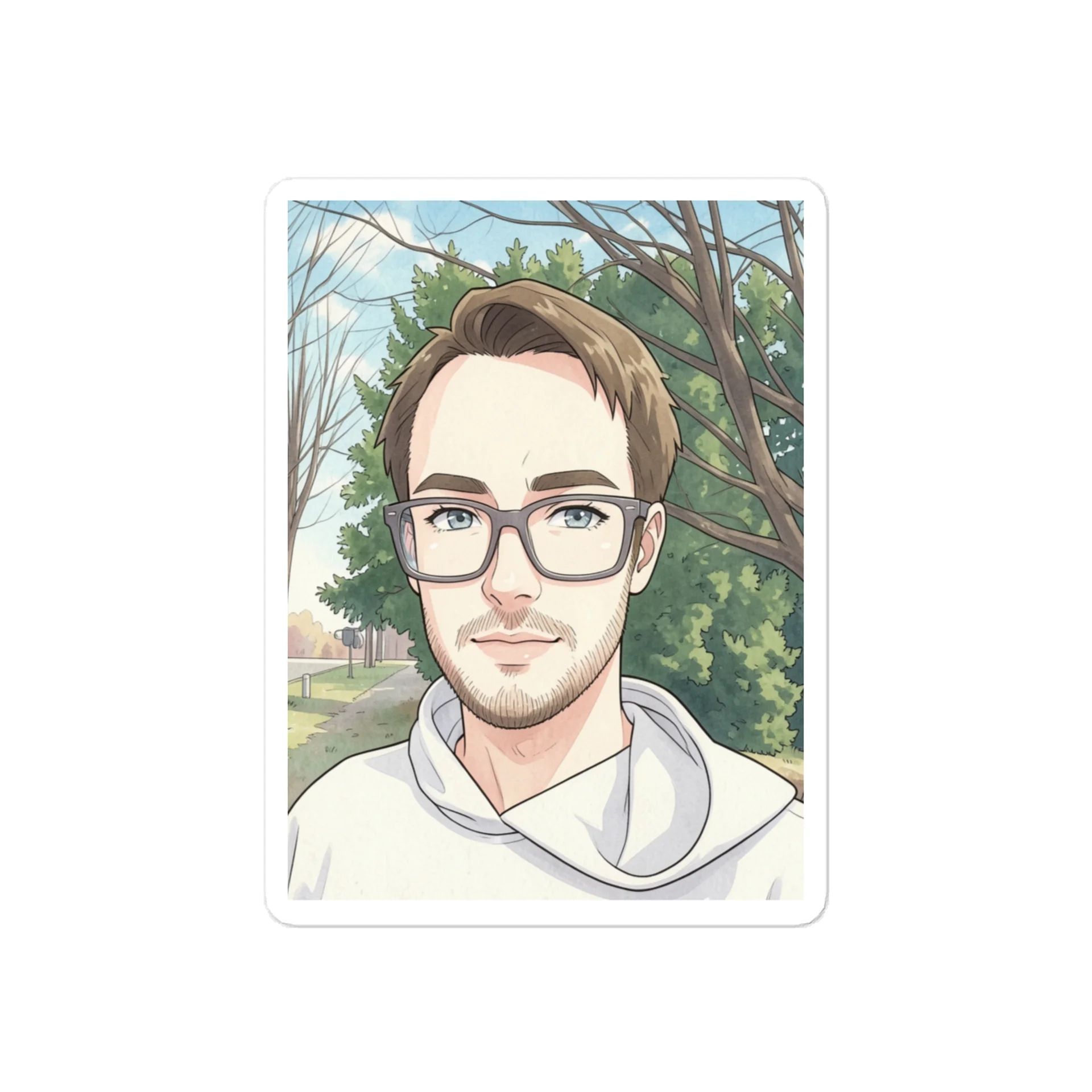 itssCSChris Cartoon Sticker product image (1)