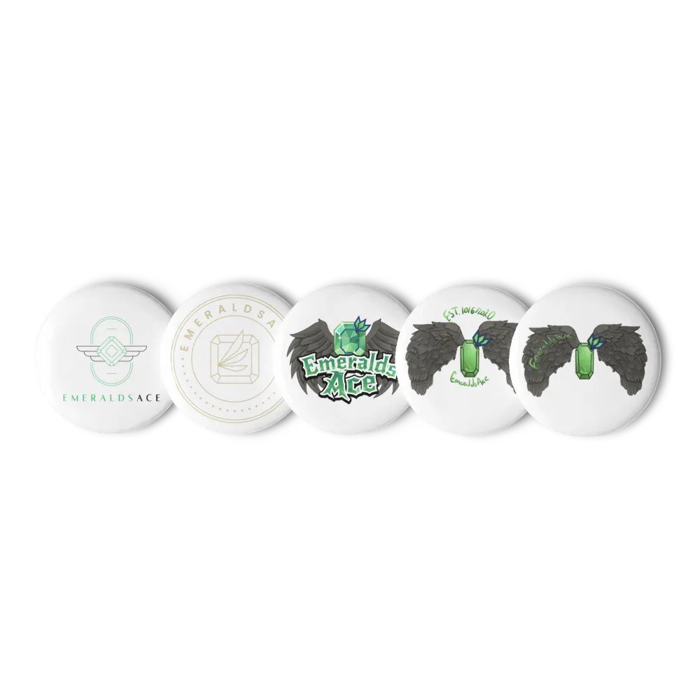 EmeraldsAce Button Pins product image (6)