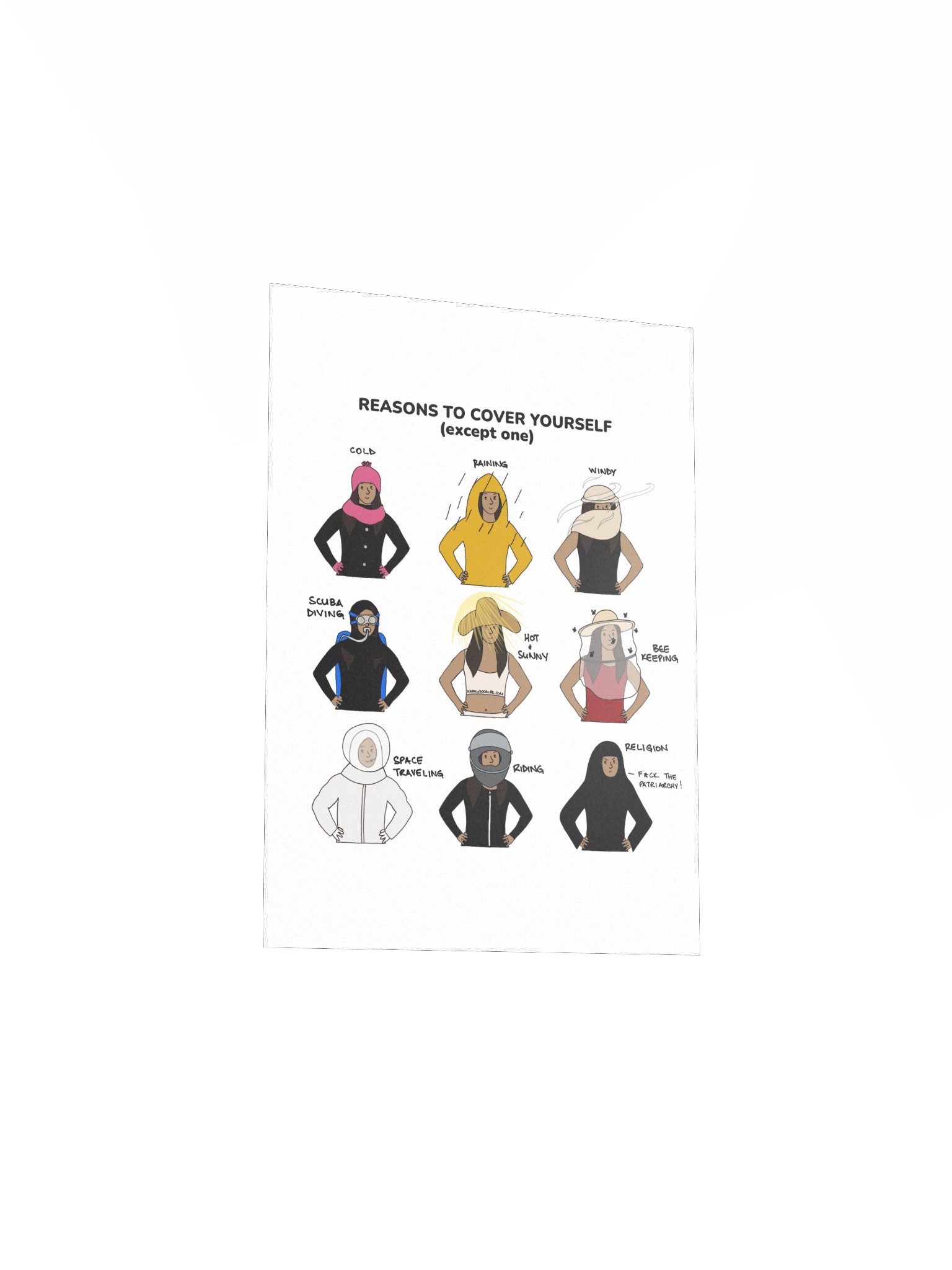 Reasons to Cover Yourself Poster product image (3)