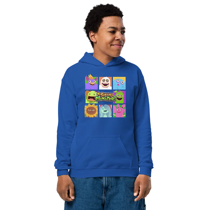 Monster Medley Youth Hoodie product image (1)