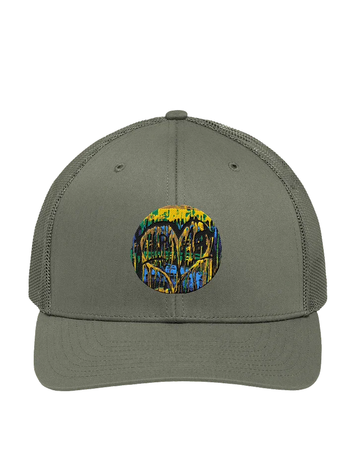Graffiti Heart Glow Trucker Hat product image (2)