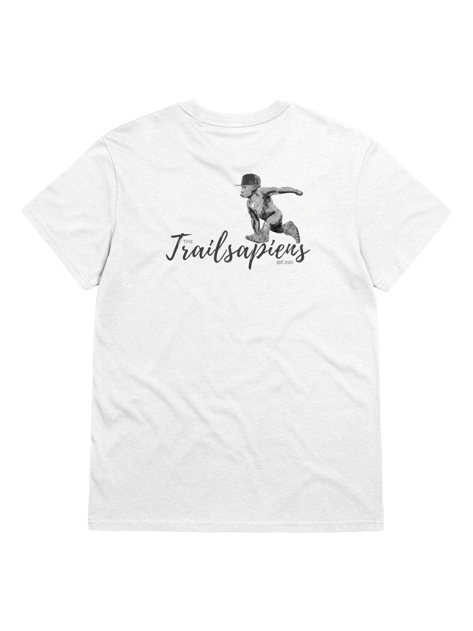 ECO-Friendly & Organic Premium Quality. Unisex-T-Shirt with Trailsapiens logo- Midweight fabric (5.3 oz) product image (11)