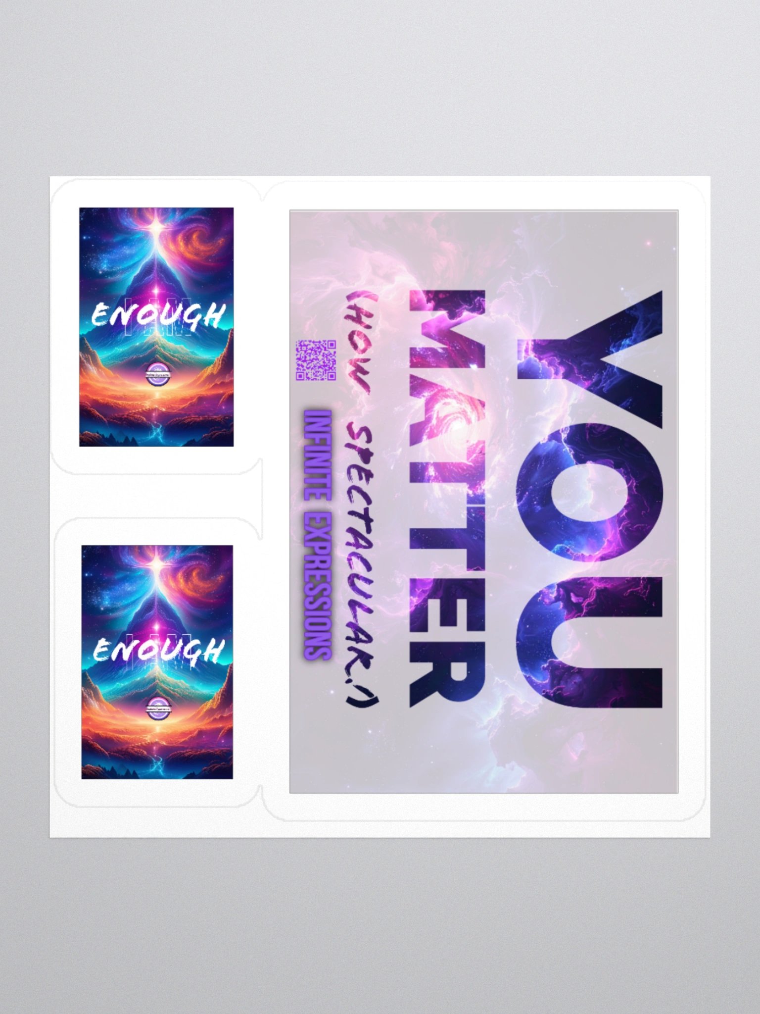 You Matter & I Am Enough Sticker Pack product image (1)