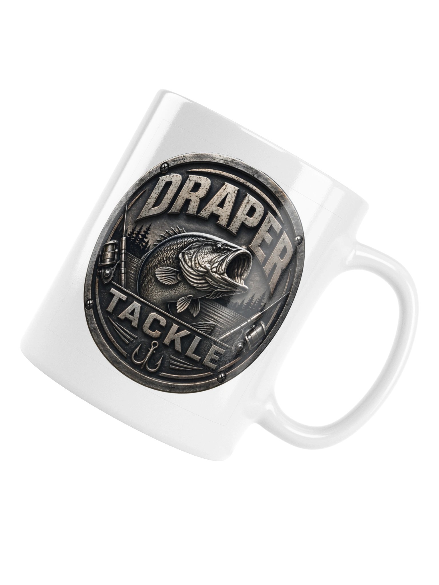 Draper Tackle Fishing Emblem Mug product image (12)