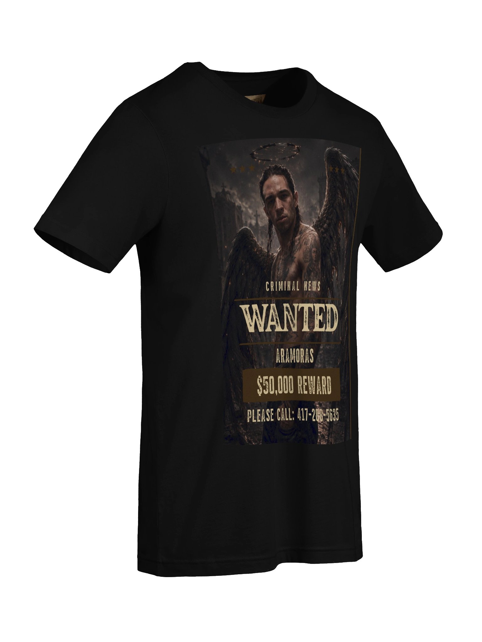 Aramoras Wanted Poster Tee product image (7)