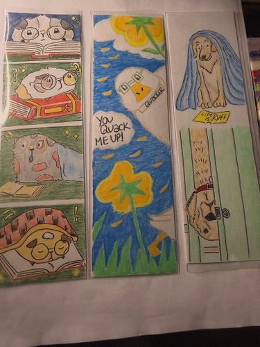 More bookmarks I did in recent stream few days ago…cant wait to make more…these are for upcoming art markets! #traditonal #bo...