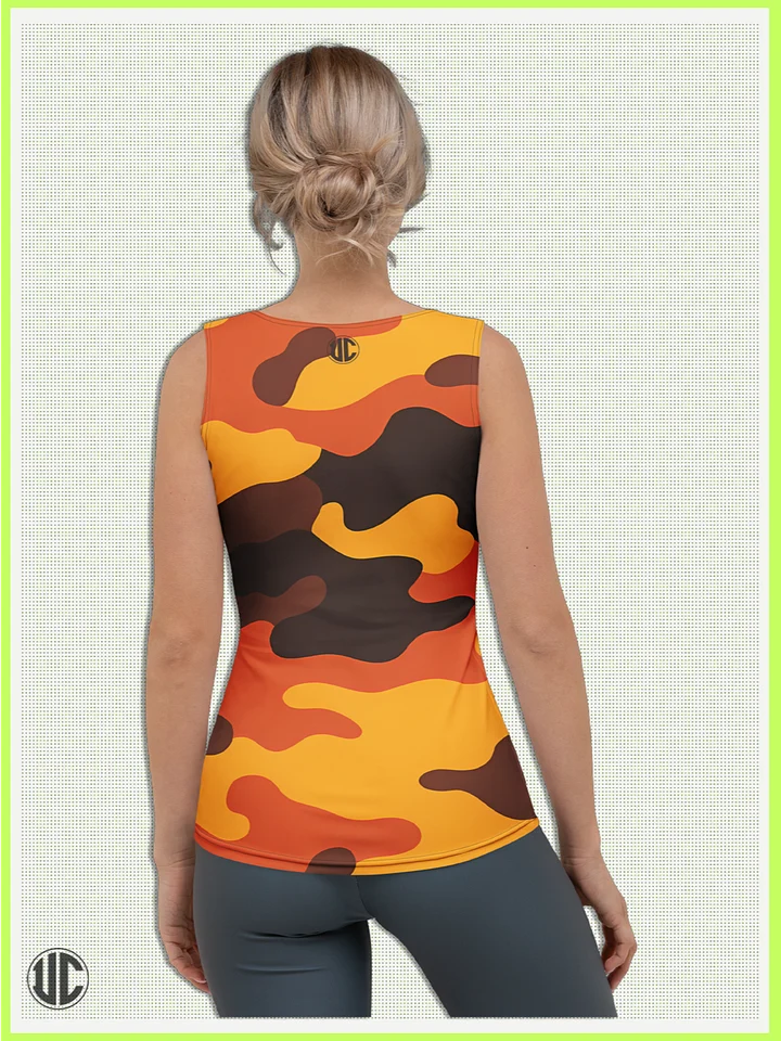 Savage Sunset Orange Camo – Women’s Tank Top product image (2)