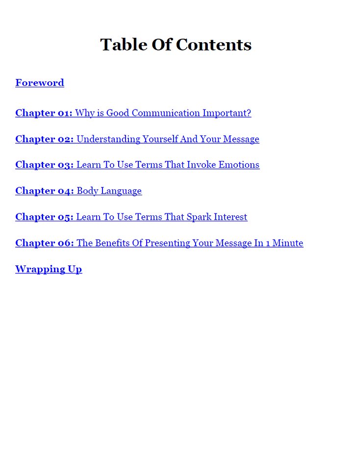 Communication Made Simple eBook product image (2)